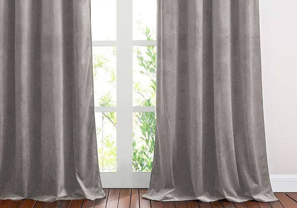 velvet curtain